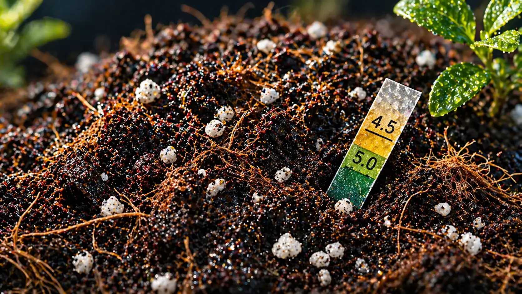 Структура кислого субстрату